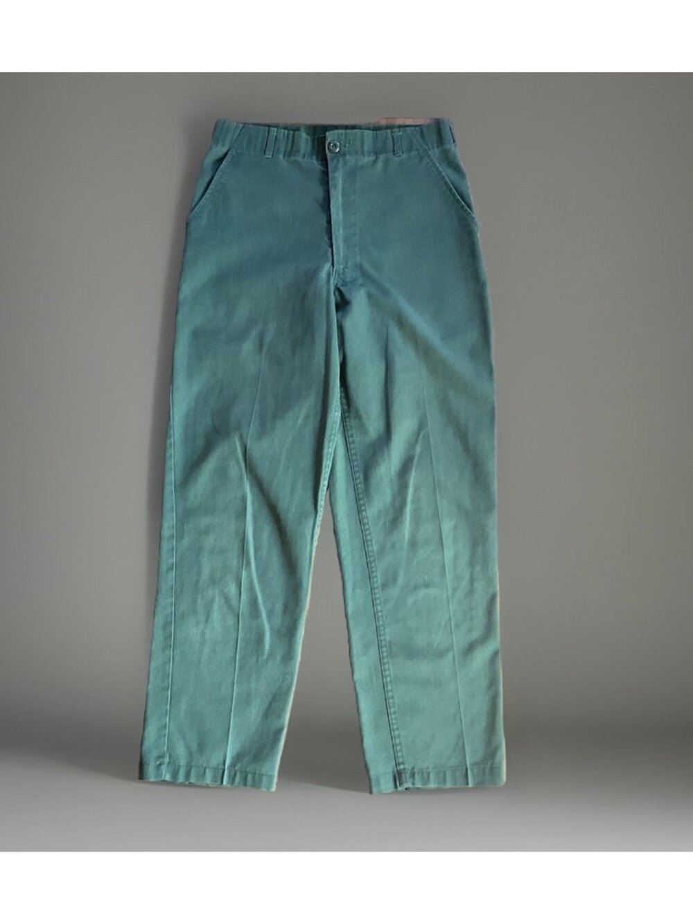 True Vintage Military Fatigue Pants Ideal Utility Baker Olive Green 32 X 29